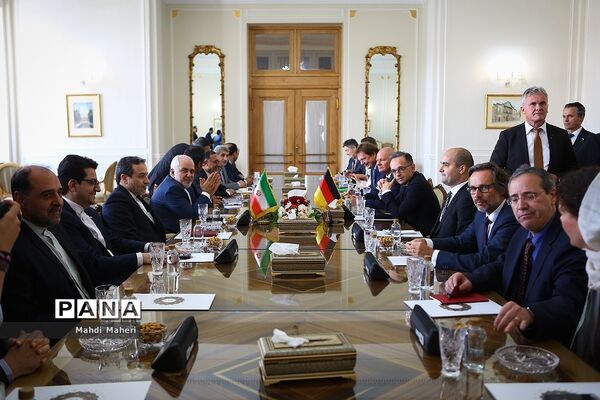 دیدار وزیر امورخارجه آلمان با محمدجواد ظریف