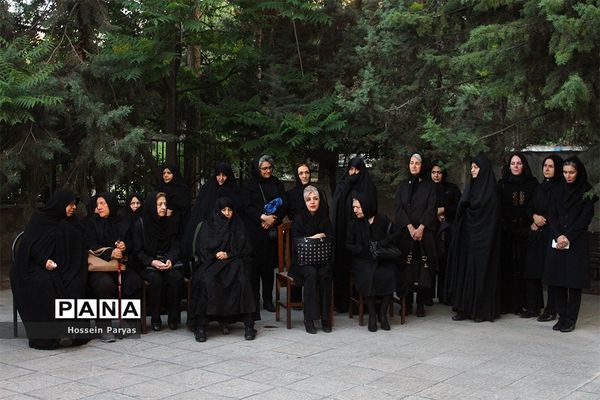 مراسم وداع با محمدرضا حافظی، رئیس جامعه خیرین مدرسه ساز کشور