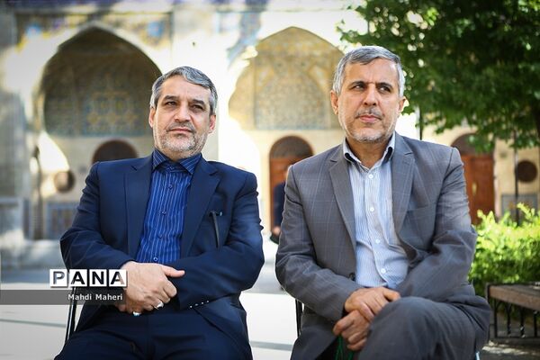 تشییع پیکر محمد رضا حافظی رئیس جامعه خیرین مدرسه ساز
