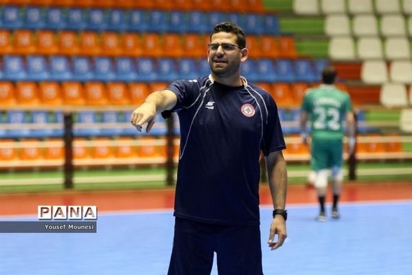 تمرین رسمی تیم‌های شرکت کننده در مسابقات فوتسال قهرمانی زیر ۲۰سال آسیا