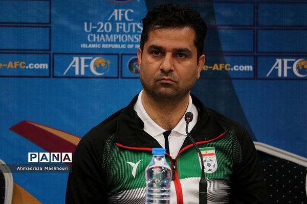 نشست خبری پیش از مسابقات قهرمانی فوتسال  زیر 20 سال اسیا