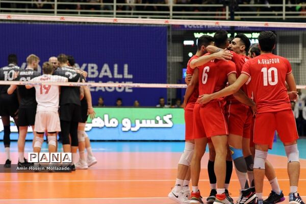 هفته سوم لیگ ملت‌های والیبال | ایران 3 - 0 کانادا