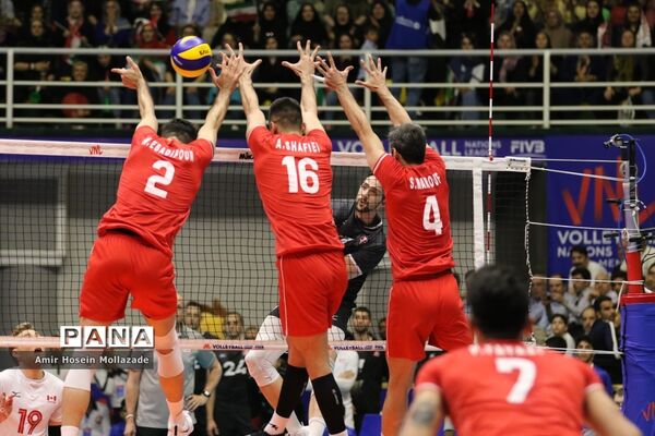 هفته سوم لیگ ملت‌های والیبال | ایران 3 - 0 کانادا