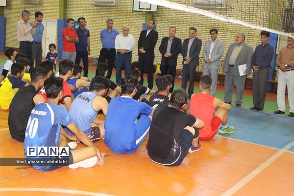 بازدید از روند آماده‌سازی تیم‌های ورزشی جهت اعزام به مسابقات کشوری