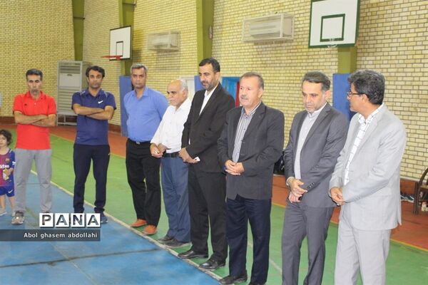 بازدید از روند آماده‌سازی تیم‌های ورزشی جهت اعزام به مسابقات کشوری
