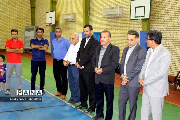 بازدید از روند آماده‌سازی تیم‌های ورزشی جهت اعزام به مسابقات کشوری