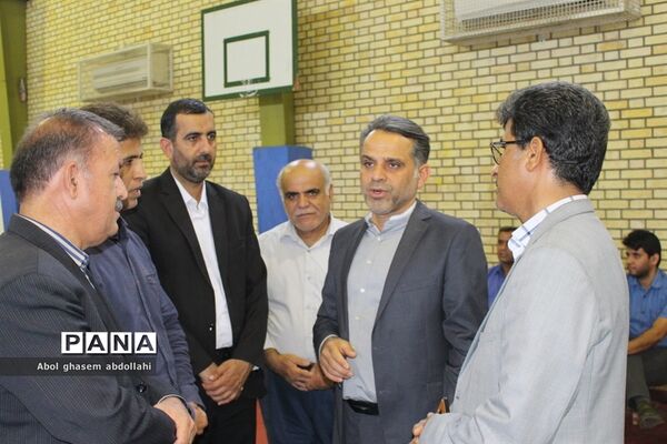 بازدید از روند آماده‌سازی تیم‌های ورزشی جهت اعزام به مسابقات کشوری