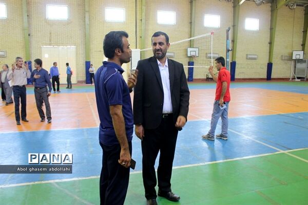 بازدید از روند آماده‌سازی تیم‌های ورزشی جهت اعزام به مسابقات کشوری