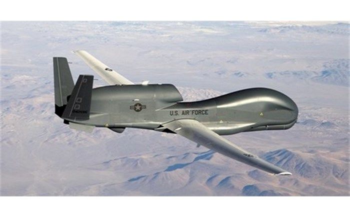 سرنگونی پهپاد جاسوسی آمریکا در سواحل هرمزگان توسط سپاه پاسداران