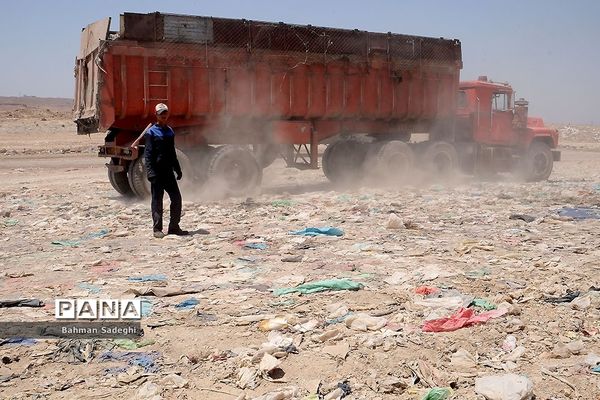 بازدید از مراکز تفکیک زباله تهران