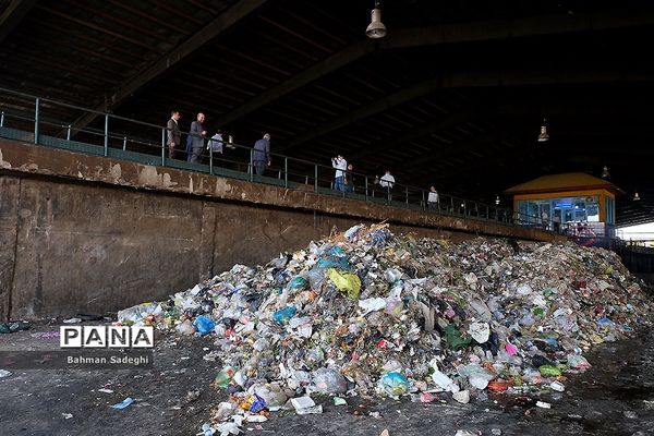 بازدید از مراکز تفکیک زباله تهران
