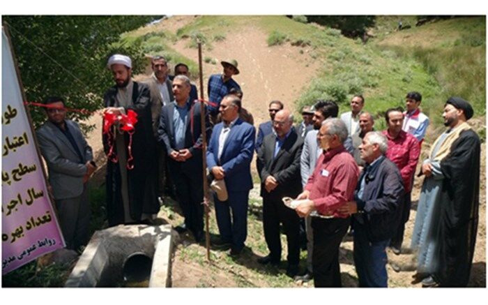 افتتاح پروژه های عمرانی وسیستم های نوین آبیاری به مناسبت هفته جهادکشاورزی در چاراویماق