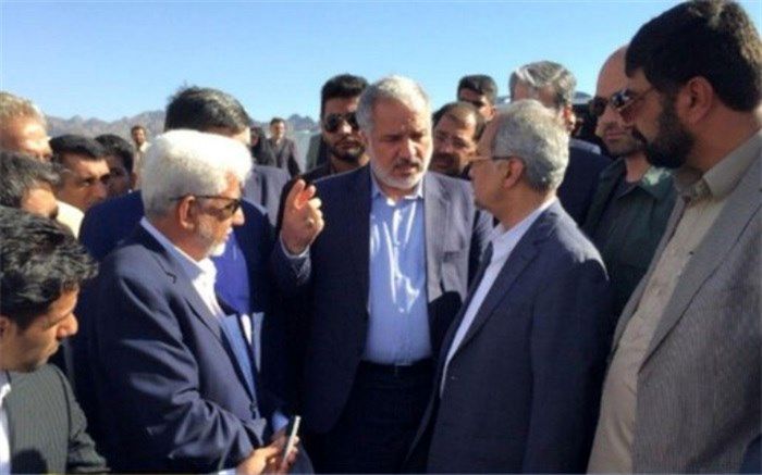 معاون رئیس جمهور وارد شهرستان مرزی میرجاوه شد