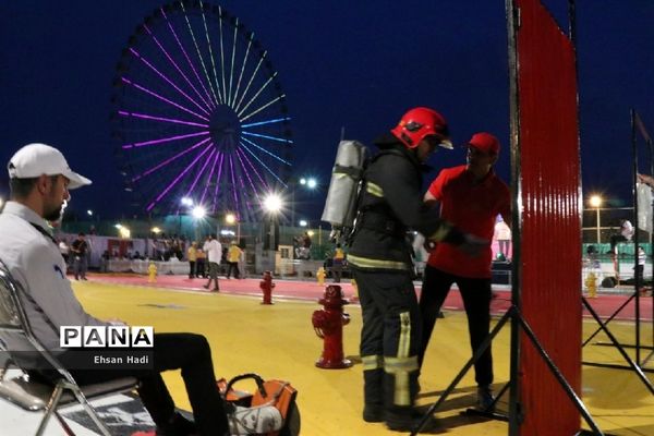 اولین المپیاد بزرگ عملیاتی ترکیبی آتش‌نشانان مشهد
