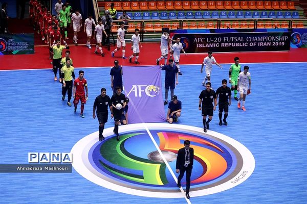 دیدار تیم‌های فوتسال زیر ۲۰ سال آسیا/ افغانستان و هنگ کنگ
