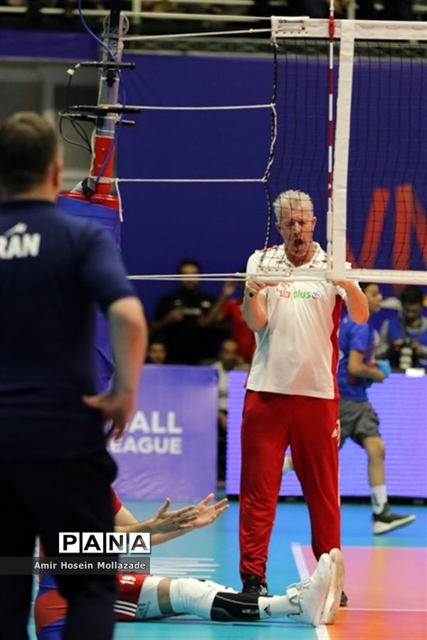 هفته سوم لیگ ملت‌های والیبال | ایران 3 - 2 لهستان