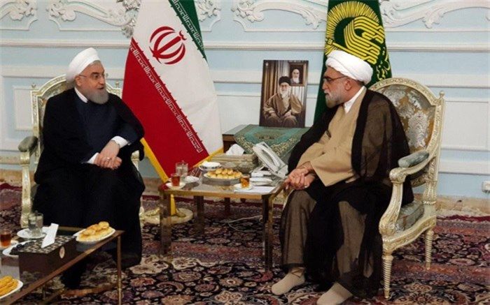 روحانی: دولت برای خدمت بهتر به زائران و مجاوران حرم رضوی در کنار تولیت آستان قدس است