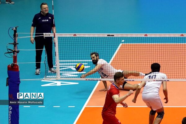 هفته سوم لیگ ملت‌های والیبال | ایران 3 - 0 روسیه