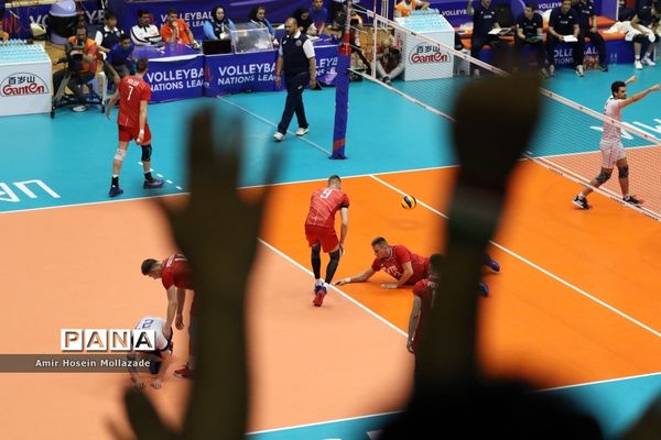 هفته سوم لیگ ملت‌های والیبال | ایران 3 - 0 روسیه