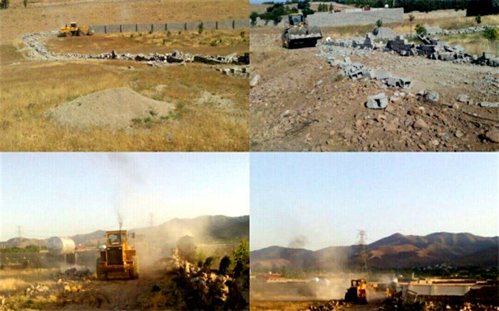آزاد سازی ۲۰۰ هکتار از اراضی کشاورزی در شهرستان ساوجبلاغ