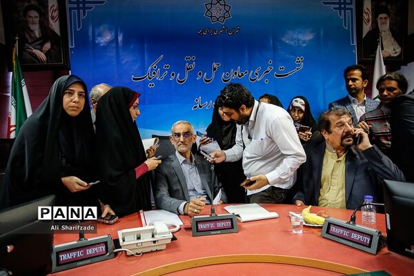 نشست خبری معاون حمل و نقل و ترافیک شهرداری تهران