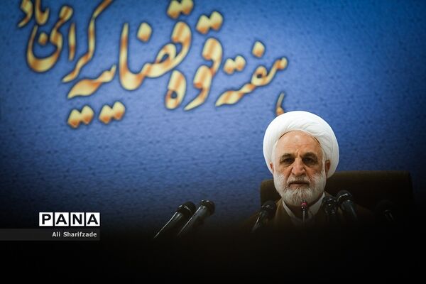 نشست خبری معاون اول قوه قضاییه