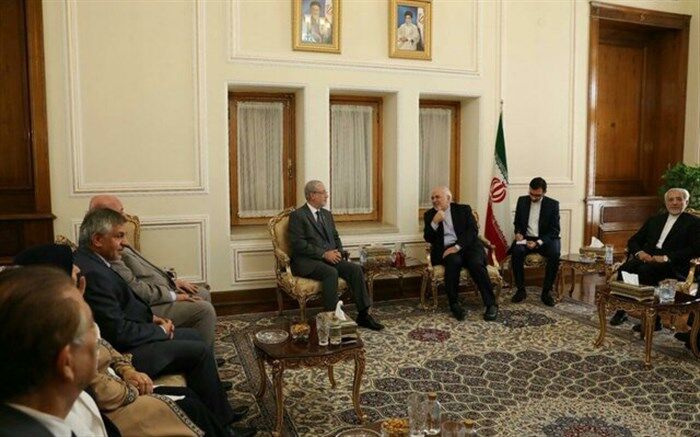 دیدار هیأت پارلمانی جمهوری عراق با محمد جواد ظریف