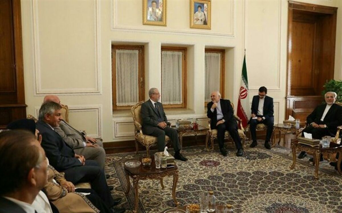 دیدار هیأت پارلمانی جمهوری عراق با محمد جواد ظریف