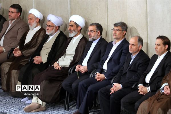 دیدارمسئولان قوه قضائیه با رهبر معظم انقلاب