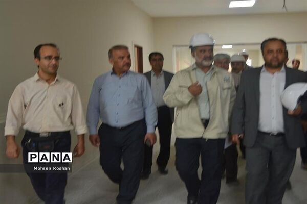 بازدید معاون وزیر و رئیس سازمان نوسازی ،توسعه و تجهیز مدارس کشور از استان بوشهر