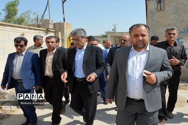 بازدید معاون وزیر و رئیس سازمان نوسازی ،توسعه و تجهیز مدارس کشور از استان بوشهر