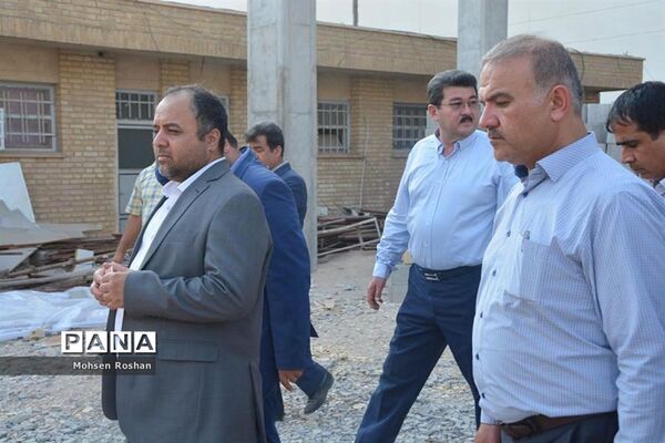 بازدید معاون وزیر و رئیس سازمان نوسازی ،توسعه و تجهیز مدارس کشور از استان بوشهر