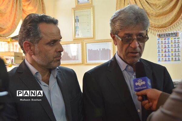 بازدید معاون وزیر و رئیس سازمان نوسازی ،توسعه و تجهیز مدارس کشور از استان بوشهر