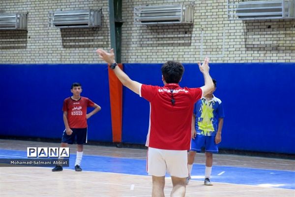 اردوی آمادگی تیم فوتسال ناحیه یک اهواز جهت حضور در مسابقات کشوری