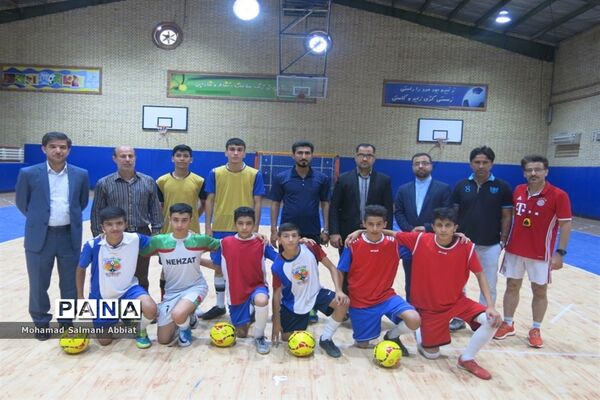 اردوی آمادگی تیم فوتسال ناحیه یک اهواز جهت حضور در مسابقات کشوری