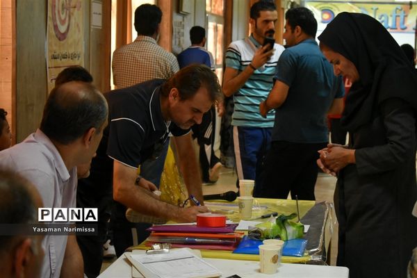 مسابقات تیرانداز ی با کمان سنتی قهرمانی  استان خوزستان  در امیدیه