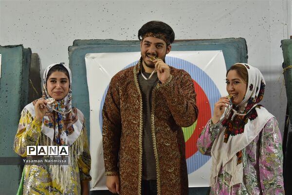 مسابقات تیرانداز ی با کمان سنتی قهرمانی  استان خوزستان  در امیدیه