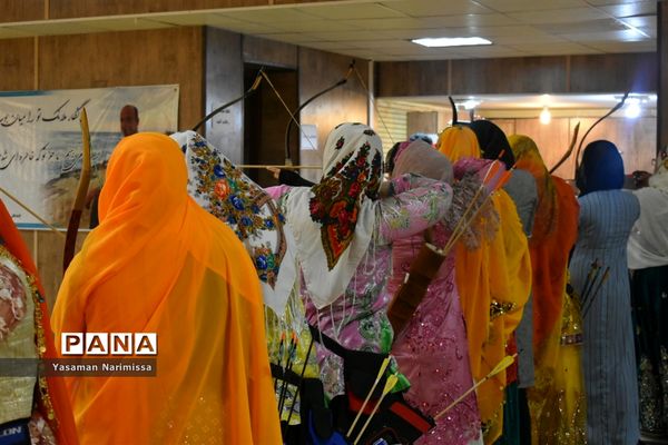 مسابقات تیرانداز ی با کمان سنتی قهرمانی  استان خوزستان  در امیدیه