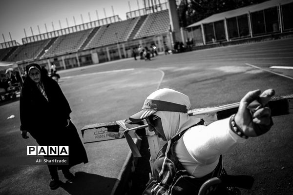 مسابقات دوومیدانی بانوان جانبازان و معلولین