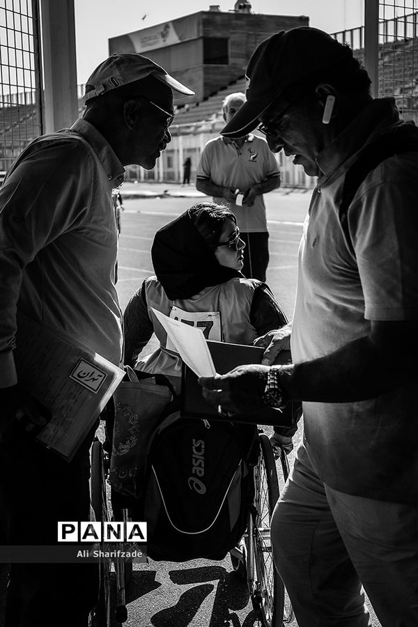 مسابقات دوومیدانی بانوان جانبازان و معلولین