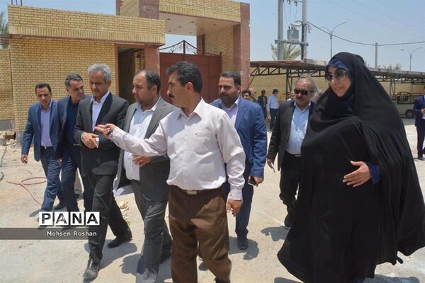 بازدید معاون وزیر و رئیس سازمان نوسازی ،توسعه و تجهیز مدارس کشور از استان بوشهر