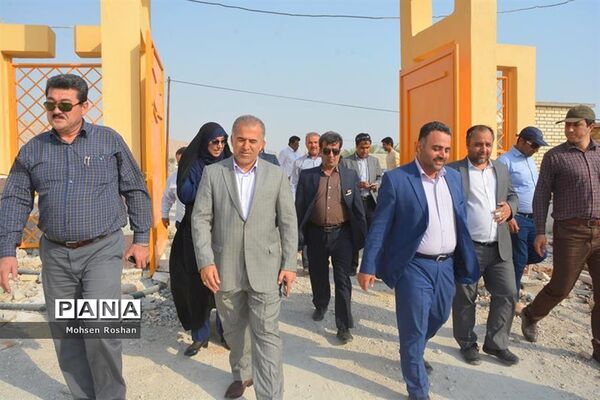 بازدید معاون وزیر و رئیس سازمان نوسازی ،توسعه و تجهیز مدارس کشور از استان بوشهر