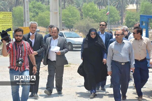 بازدید معاون وزیر و رئیس سازمان نوسازی ،توسعه و تجهیز مدارس کشور از استان بوشهر
