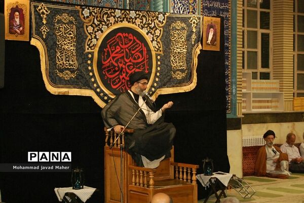 مراسم شب شهادت امام صادق(ع) در مسجد جامع شهرقدس
