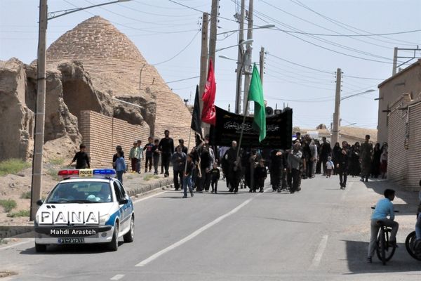 مراسم عزاداری سالروز شهادت رئیس مکتب شیعه امام صادق (ع) درشهرستان  خوسف