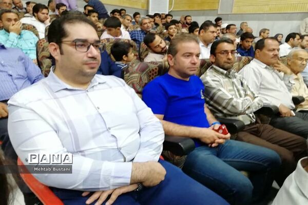 بزرگداشت سرداران و شهدای حماسه مقاومت مجنون در برازجان