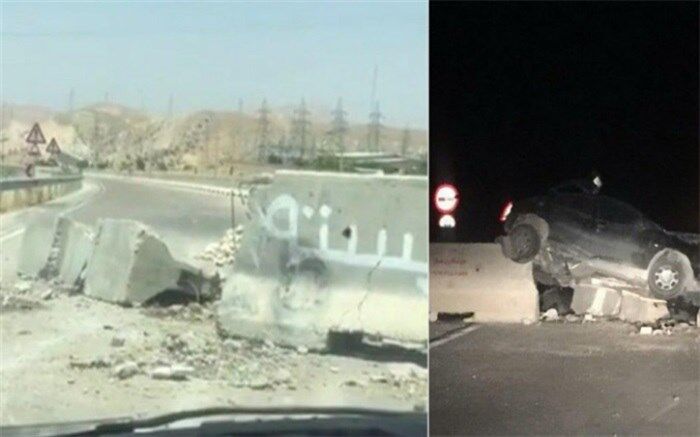 ورود دستگاه قضایی به حادثه تصادف جاده خرامه شیراز