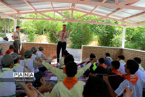 برگزاری پیش اردوی ملی دانش‌آموزان پیشتاز پسر استان زنجان