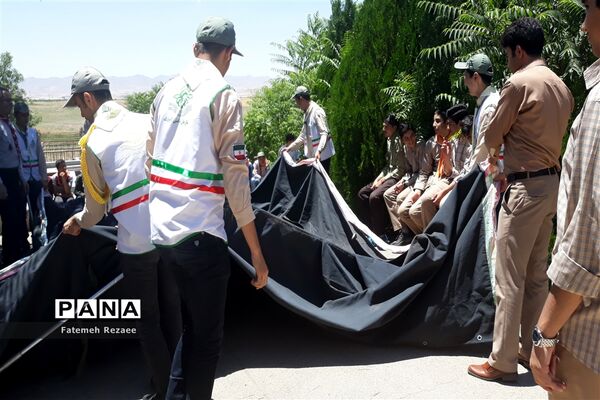 برگزاری پیش اردوی ملی دانش‌آموزان پیشتاز پسر استان زنجان
