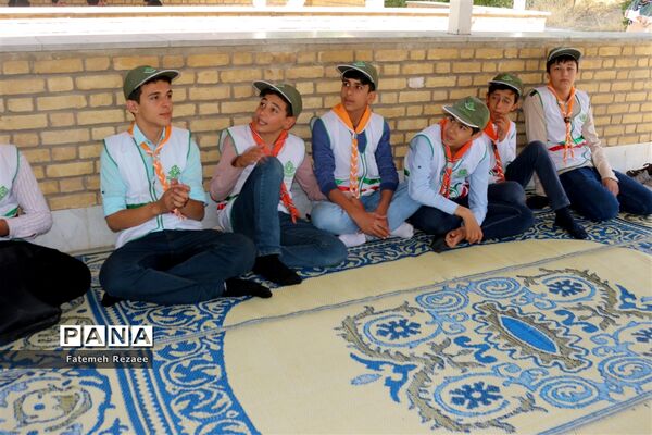 برگزاری پیش اردوی ملی دانش‌آموزان پیشتاز پسر استان زنجان